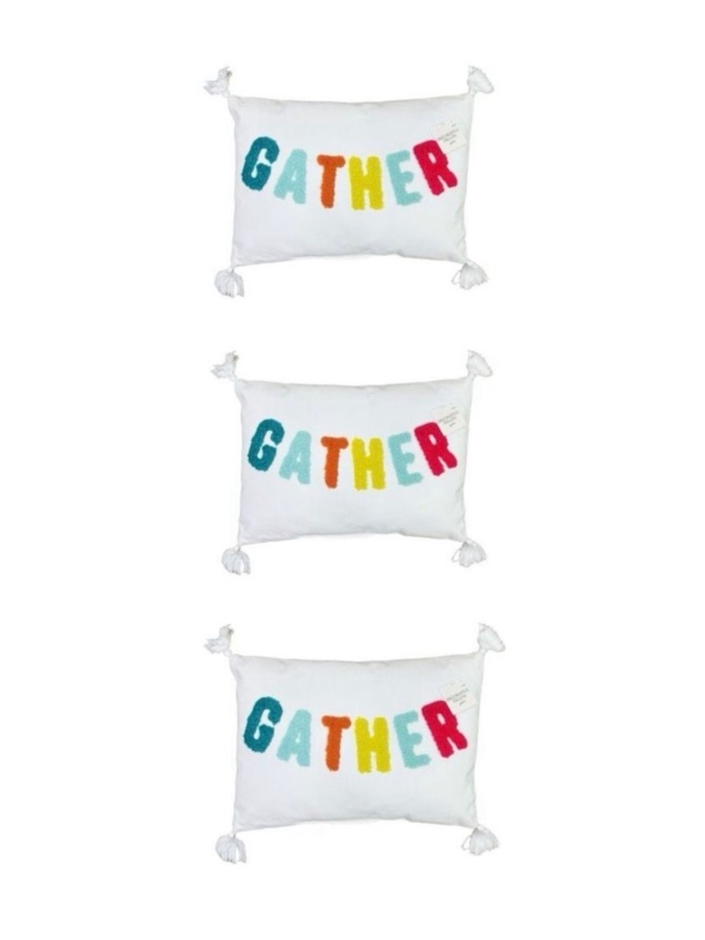 Target GATHER Decorative Pillow - Set of 3
